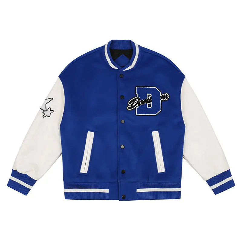 Mens Y2K Varsity Jacket