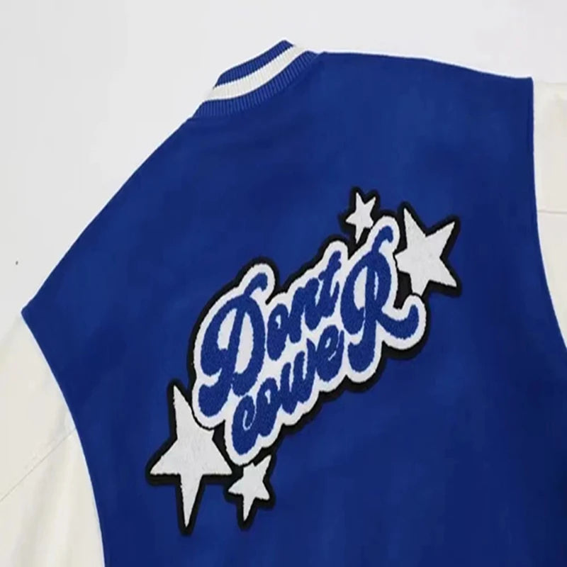 Mens Y2K Varsity Jacket