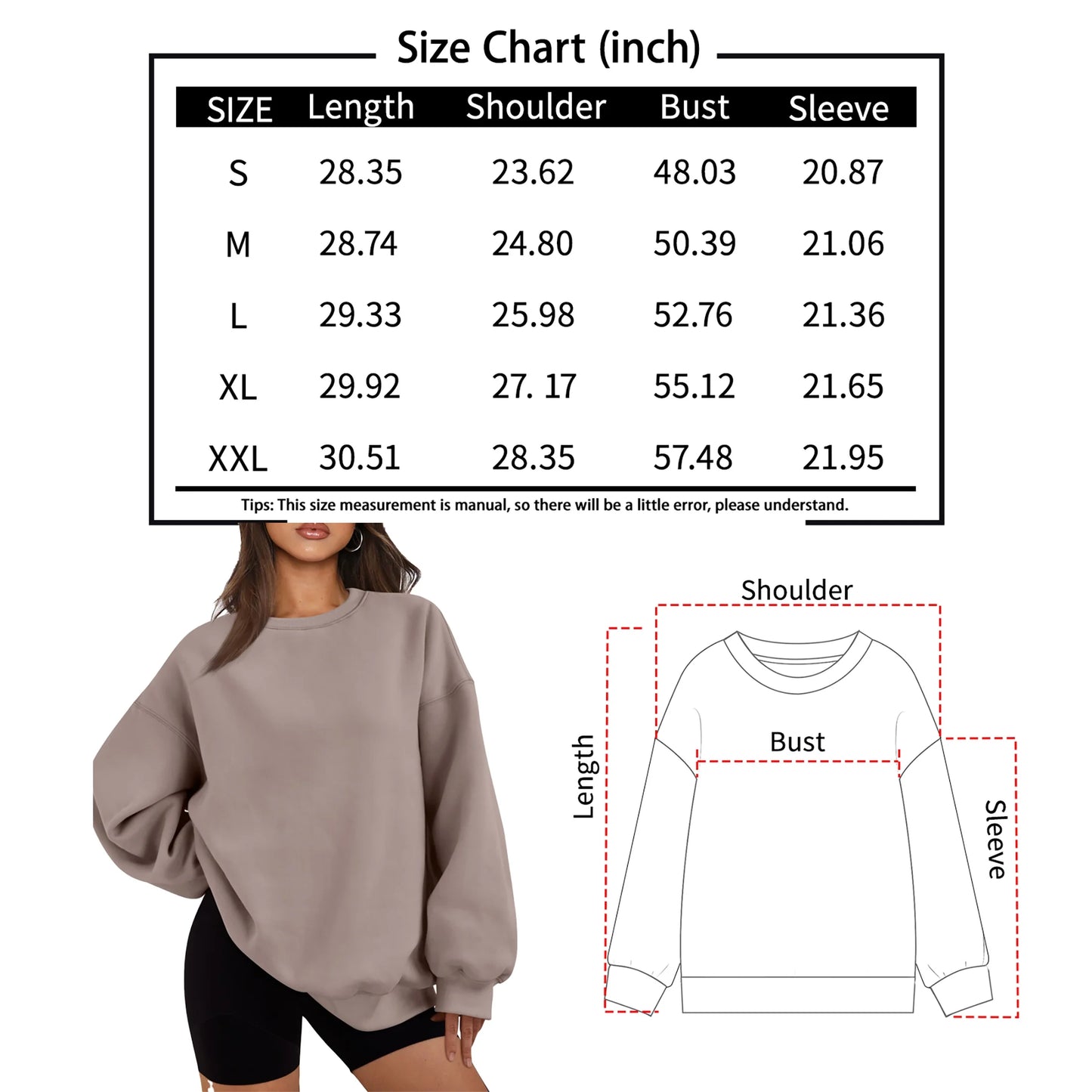 Oversized Sweatshirts for Women