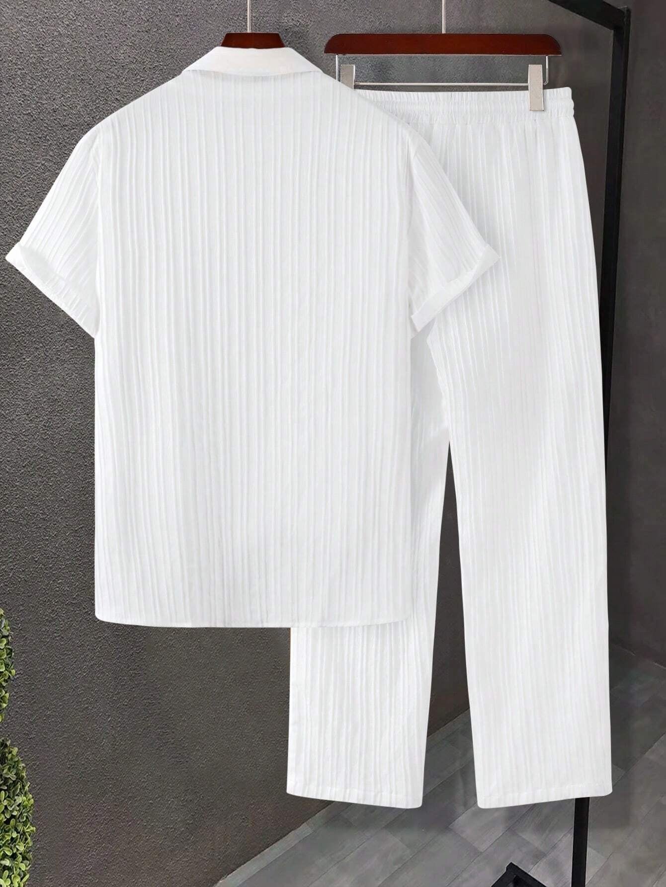 Men Button-Up and Pants set